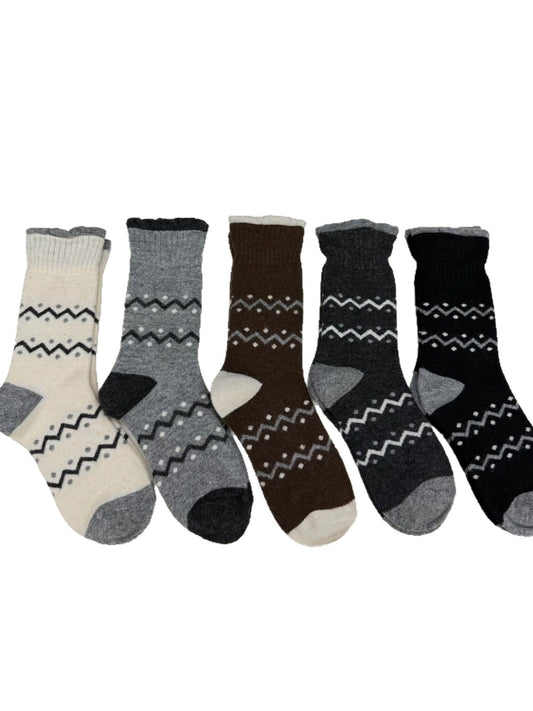 Rufia - Thick Everyday Casual Crew Socks