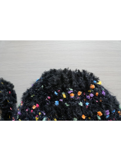 Haila - Winter Knitted Beanie with Colorful Speckled Patterns
