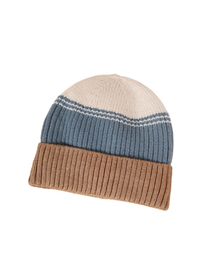 Haila - Color-block Knitted Beanie