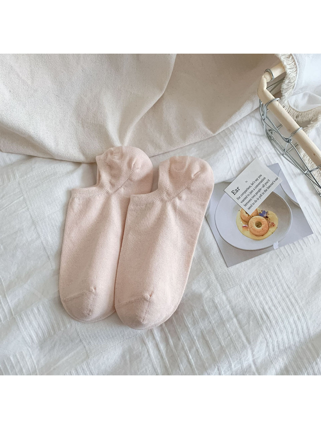 Rufia - Pastel Letter No-Show Socks product image 15