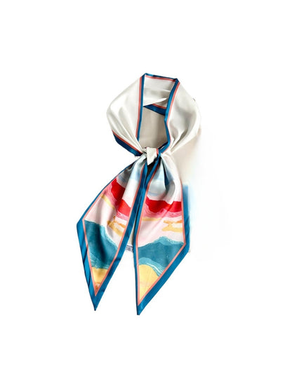 Scarvii - French Retro Elegant Floral Long Headband