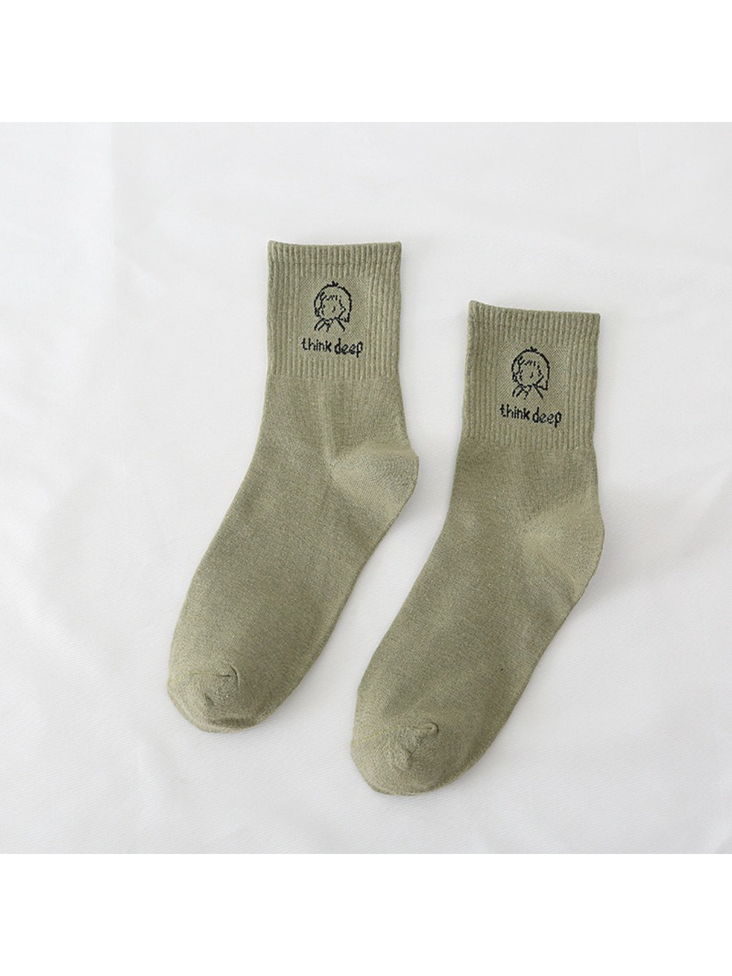 Rufia - Mood Words Embroidered Crew Socks product image 10