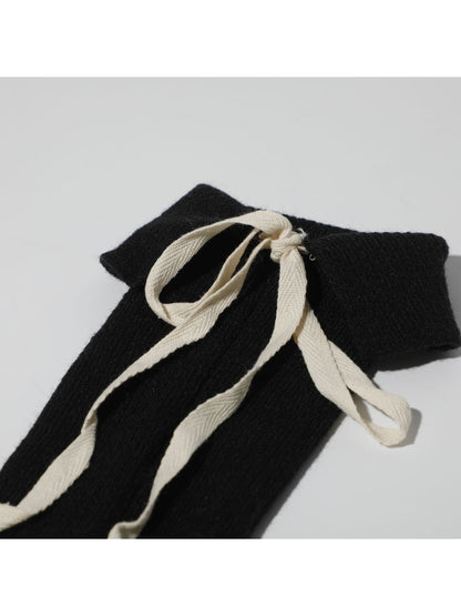 Cozyra - Lace-Up Split Sweet Style Leg Warmer