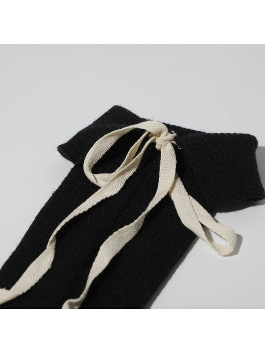 Cozyra - Lace-Up Split Sweet Style Leg Warmer
