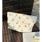 Cosbai - Striped and Printed Portable Cosmetic Bag