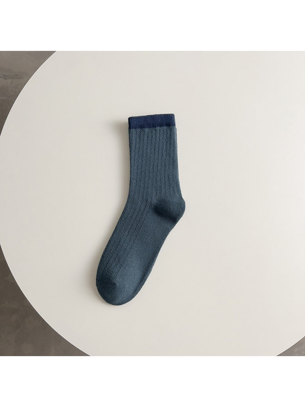 Rufia - Colourblock Cuff Ribbed Crew Socks product image 7