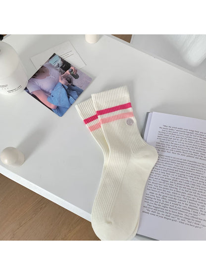 Rufia - Sport Stripe Rib Crew Socks product image 6