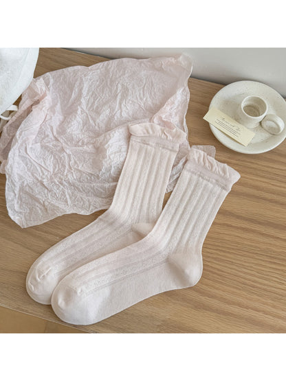 Rufia - Sweet Lace Trim Crew Socks product image 6