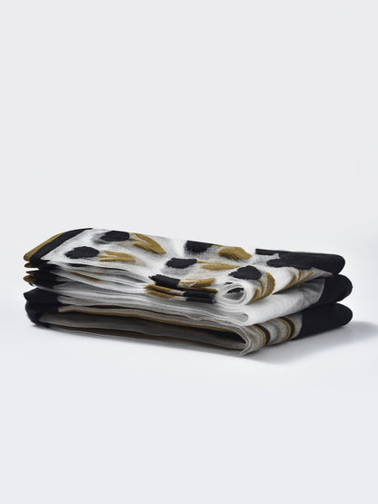 Rufia - Abstract Floral Sheer Crew Socks product image 6