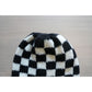 Haila - Winter Checkered Knitted Beanie
