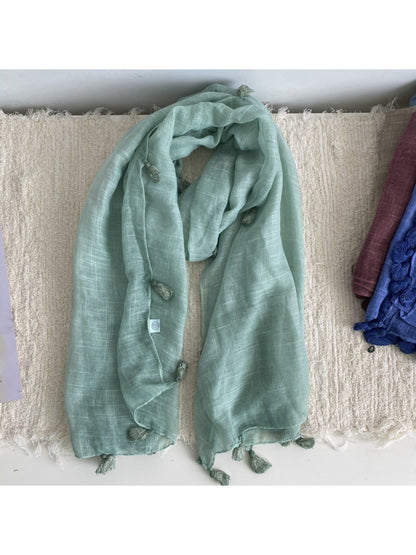 Scarvii Lightweight Solid Colour Scarf