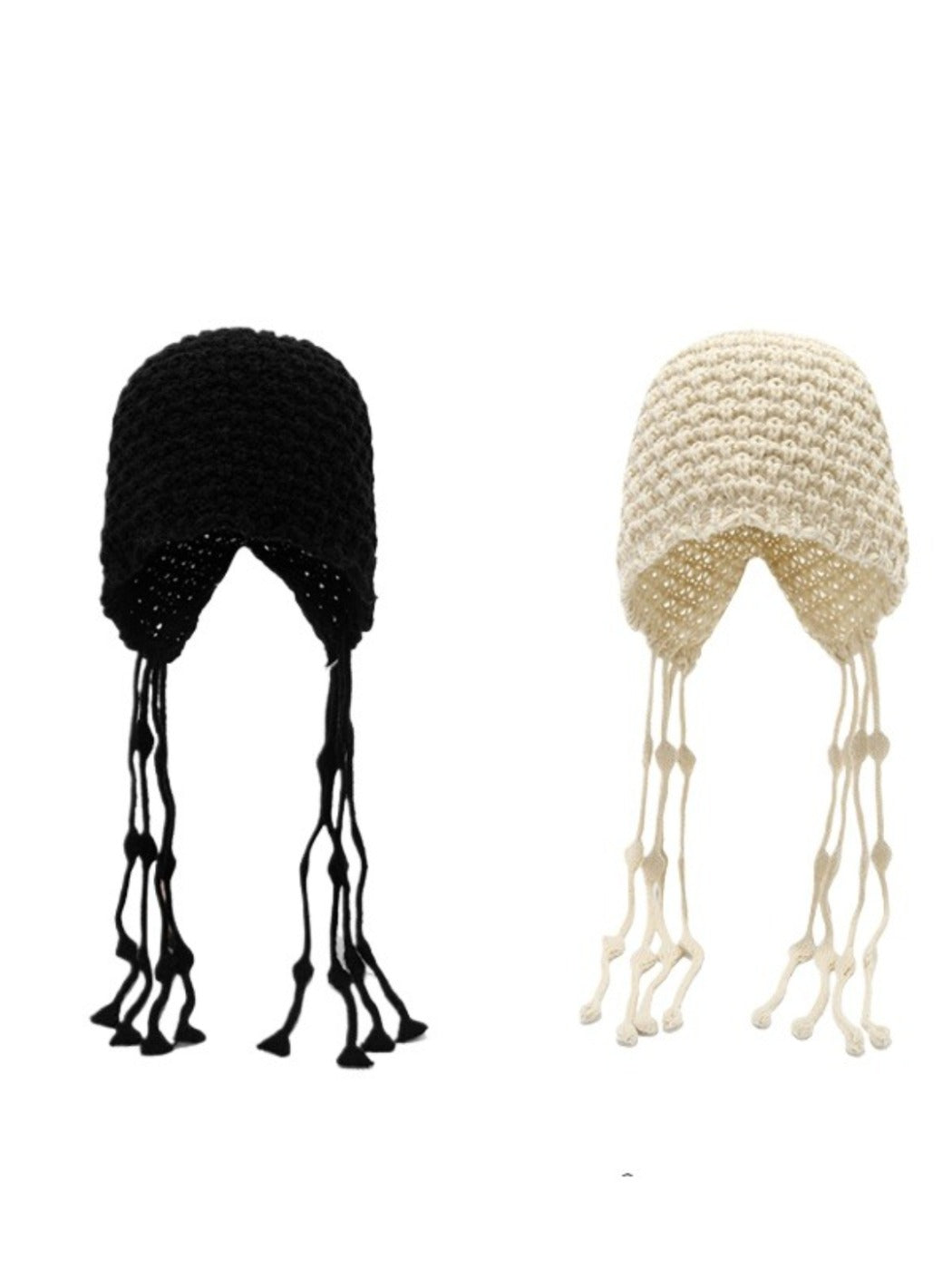 Haila – Knitted Earflap Pom Winter Knitted Beanie