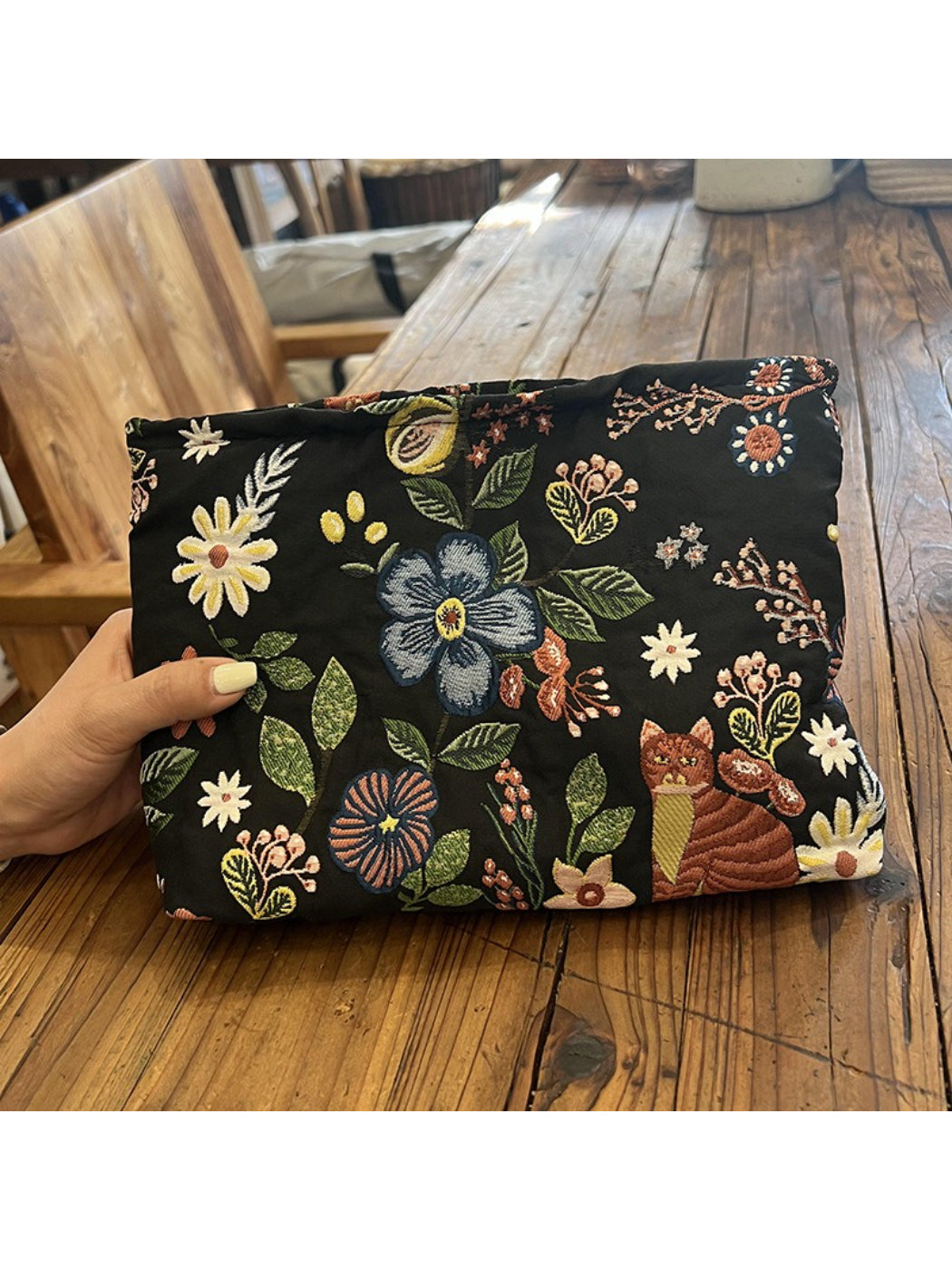 Cosbai Forest Floral Makeup Pouch product image