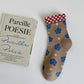 Rufia - Colorful Floral Pattern Mid-Calf Socks
