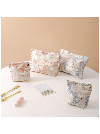 Cosbai - Botanical Floral Cosmetic Bag