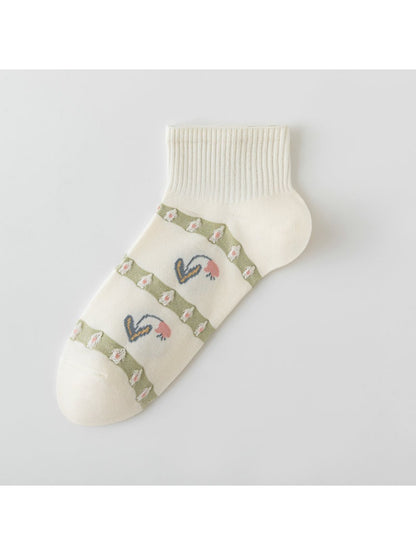 Rufia - Cute Snail Pattern Crew Socks product image 8
