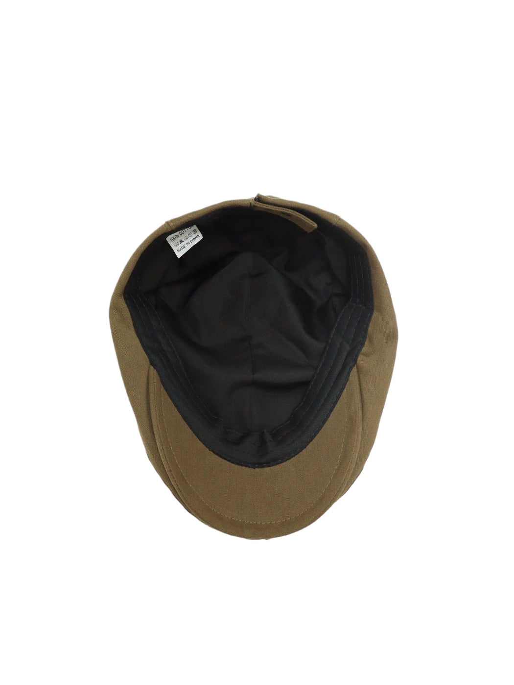 Haila - Side Buckle Classic Panelled Flat Cap