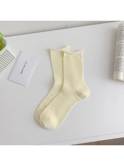 Rufia - Pastel Ribbed Crew Socks product image 6