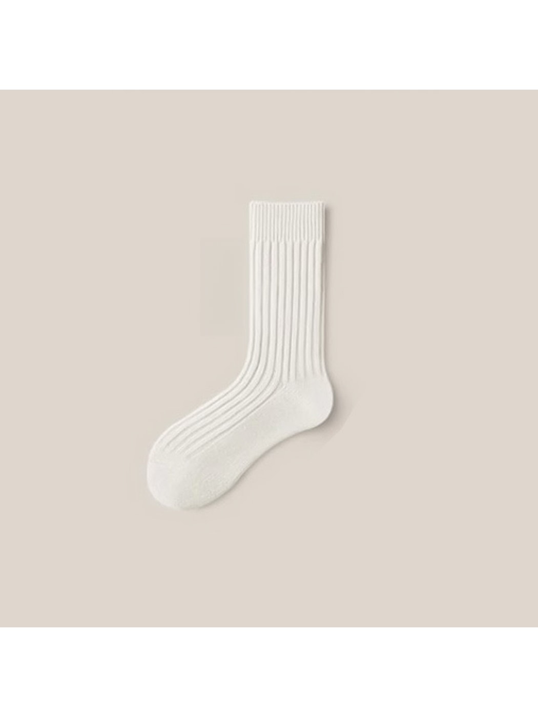 Rufia - Solid Color Everyday Crew Socks