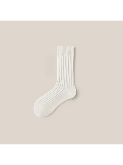 Rufia - Solid Color Everyday Crew Socks