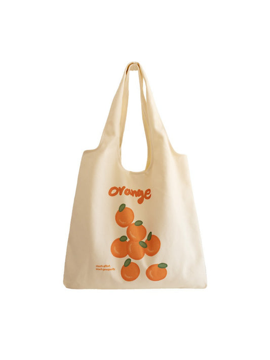 Cosbai - Fruit Series Soft Shoulder Tote