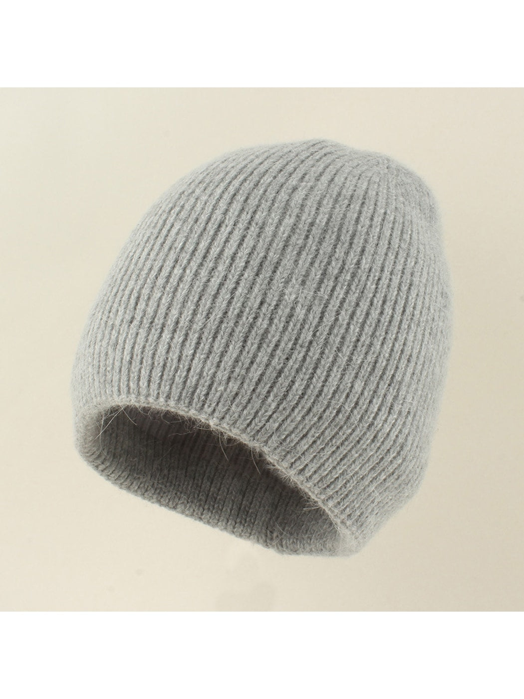 Haila - Women's Ribbed Brimless High-Top Beanie