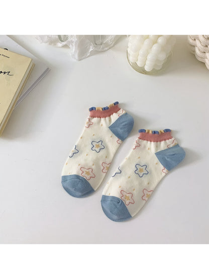 Rufia - Diamond Floral Ankle Socks product image 6