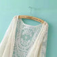 Crosa - Lace Beach Cover-Up – Sheer Swimwear Wrap & Summer Cardigan