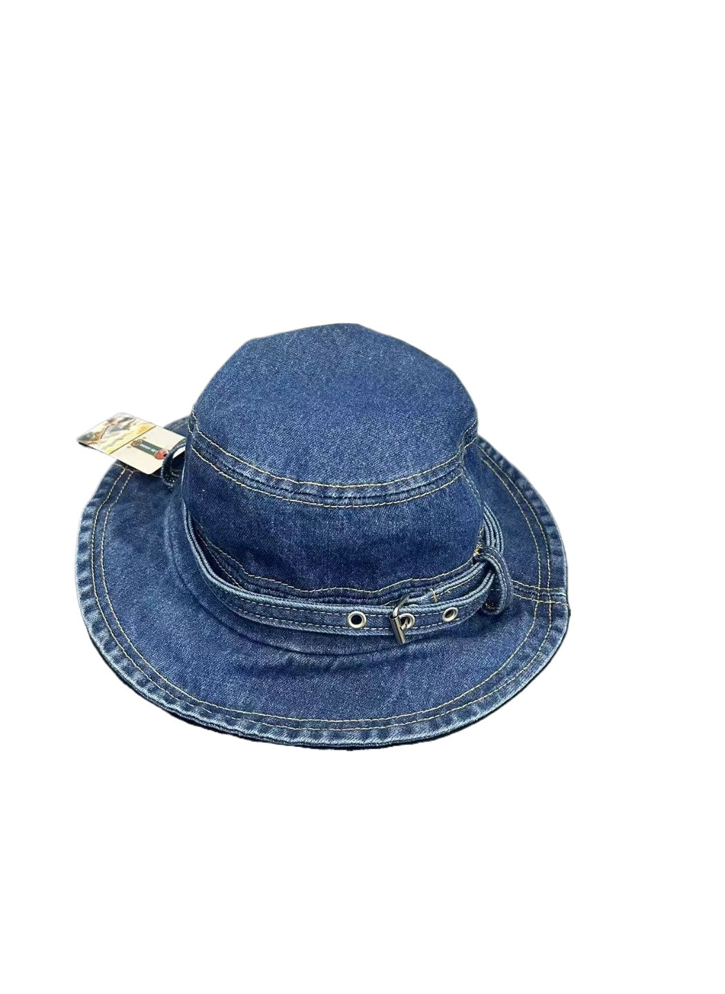 Haila - Belt Detail Wide Brim Bucket Hat