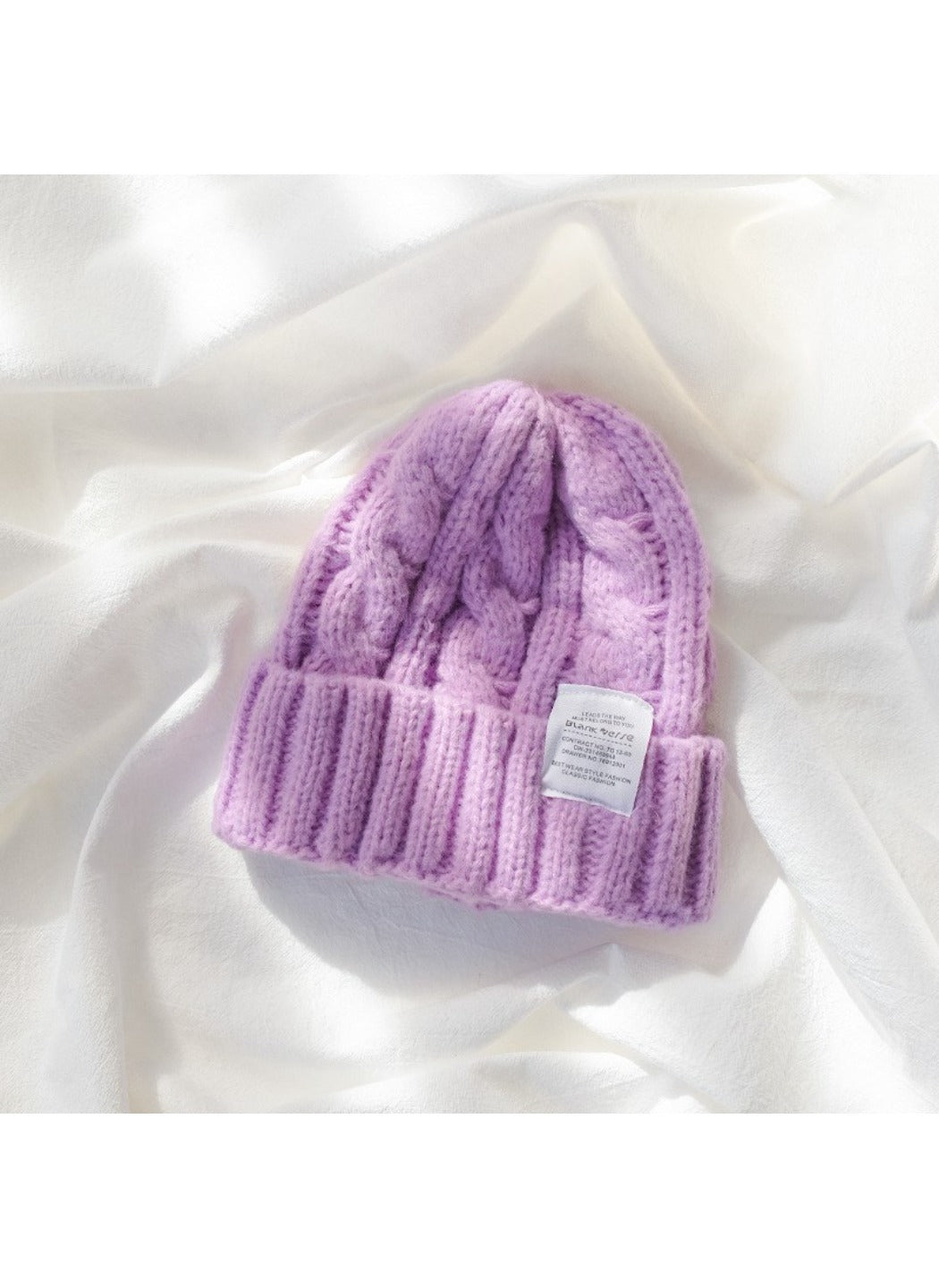 Haila - Cable Knit Cuffed Beanie