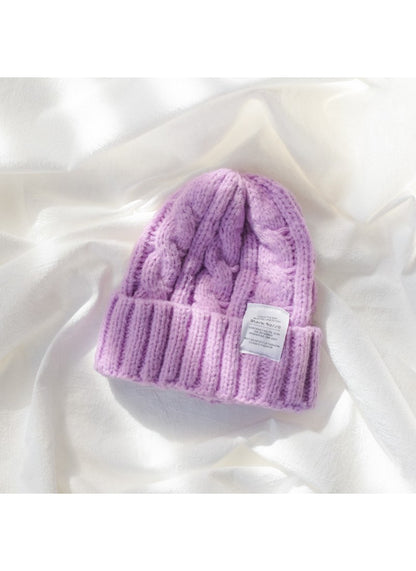 Haila - Cable Knit Cuffed Beanie
