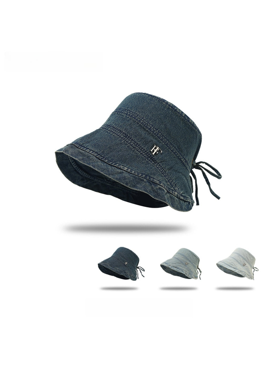 Haila - Washed Tie-Back Bucket Hat