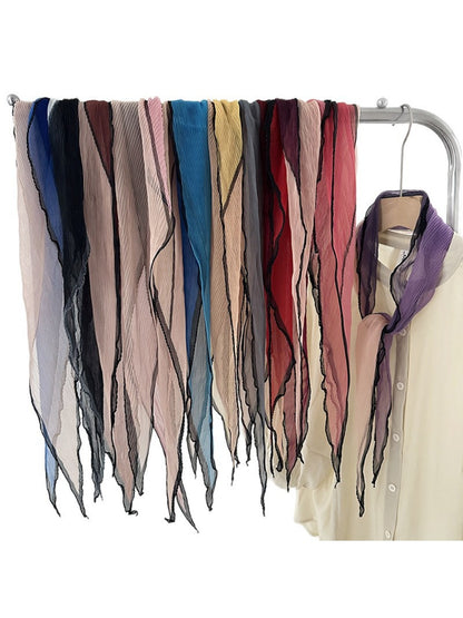 Scarvii - Color Block Triangle Scarf