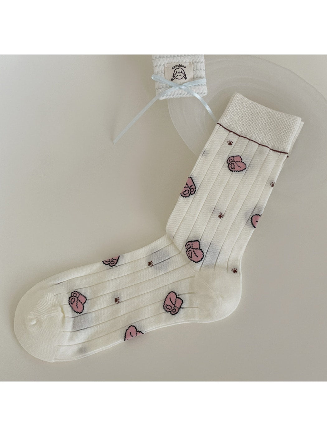 Rufia - Cute Cartoon Patterns Casual Crew Socks