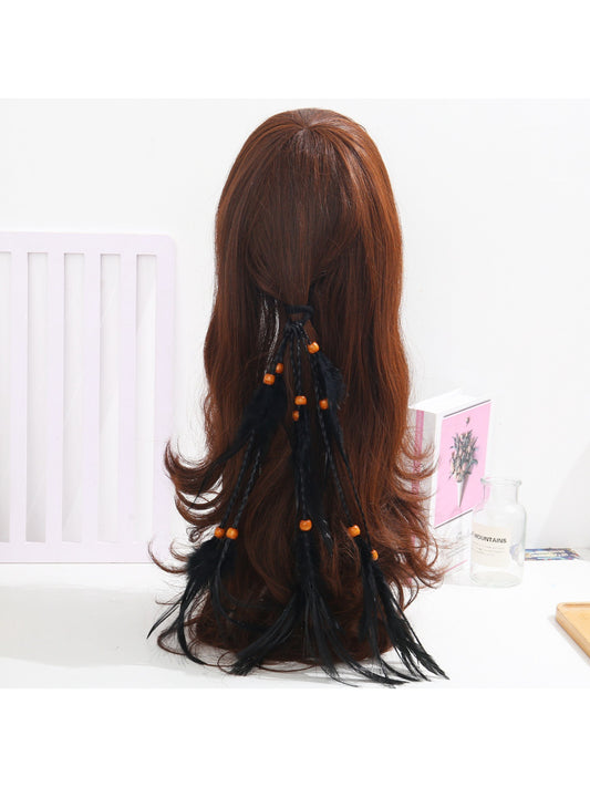 Hairish - Boho Feather Drop Hair Tie Headpiece image 2