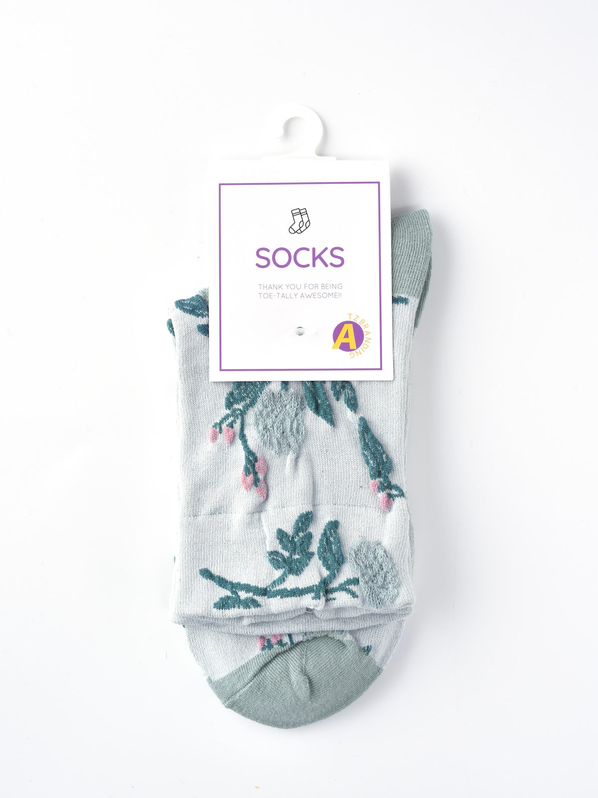 Rufia – Capsule Floral Pattern Crew Socks
