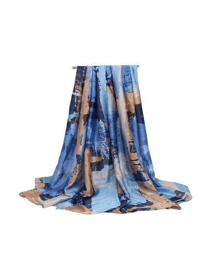 Scarvii - Graffiti Textured Print Fashion Scarf