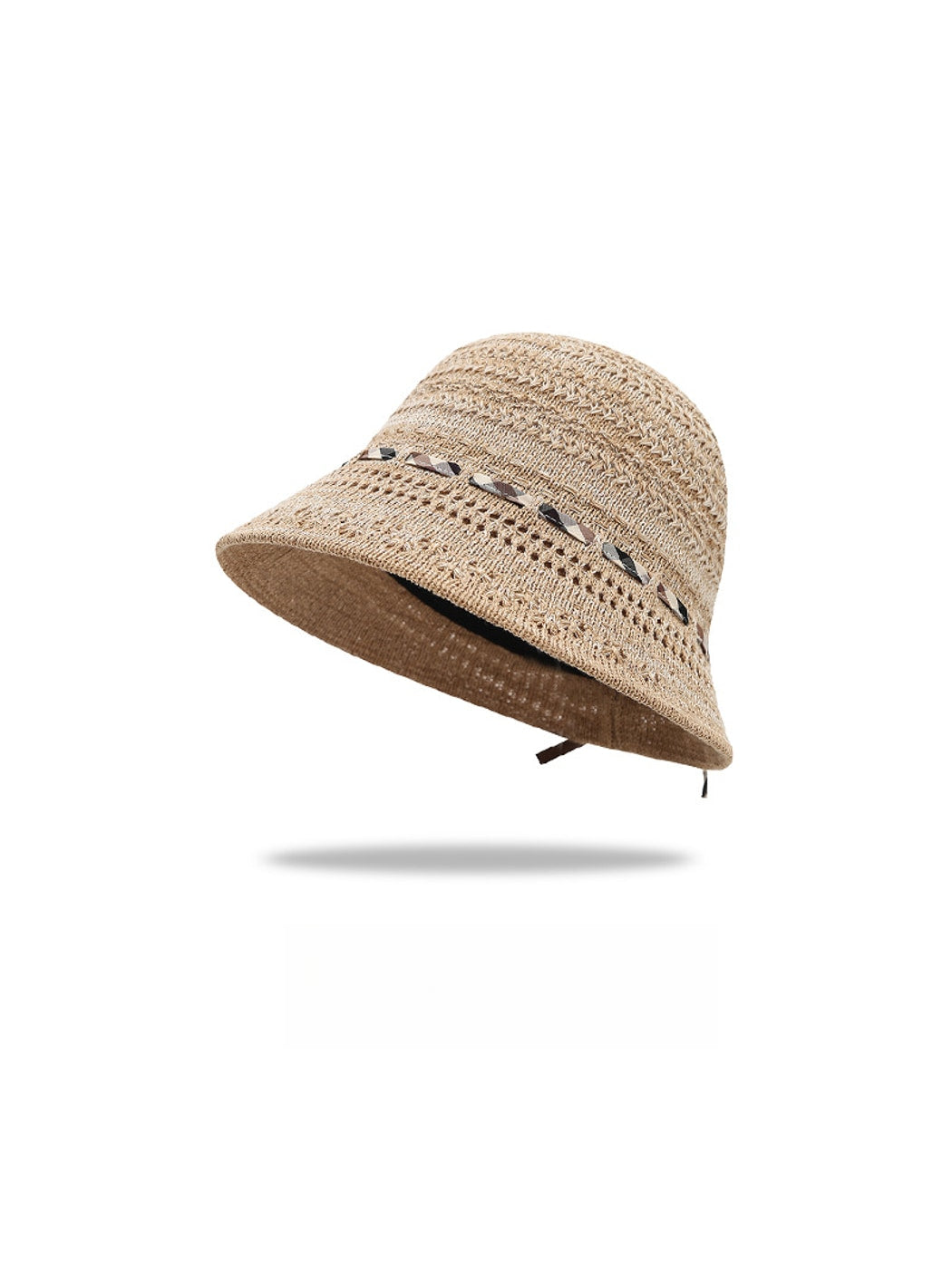 Haila - Elegant Round Crown Bucket Hat