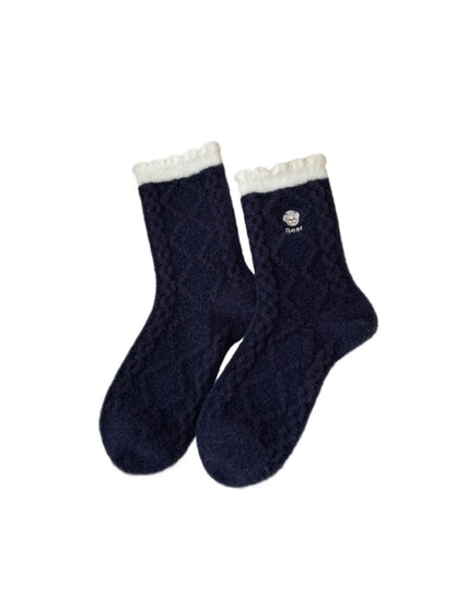 Rufia – Plush Winter Cartoon Socks