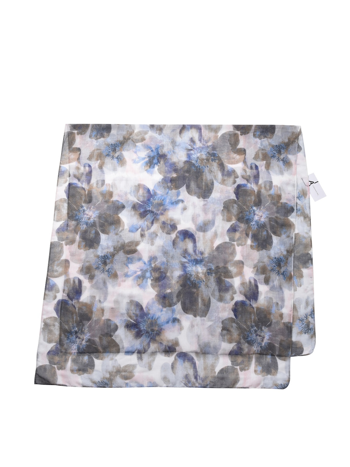 Scarvii - Soft Floral Print Spring Summer Scarf