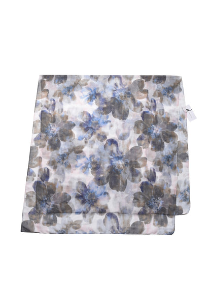 Scarvii - Soft Floral Print Spring Summer Scarf