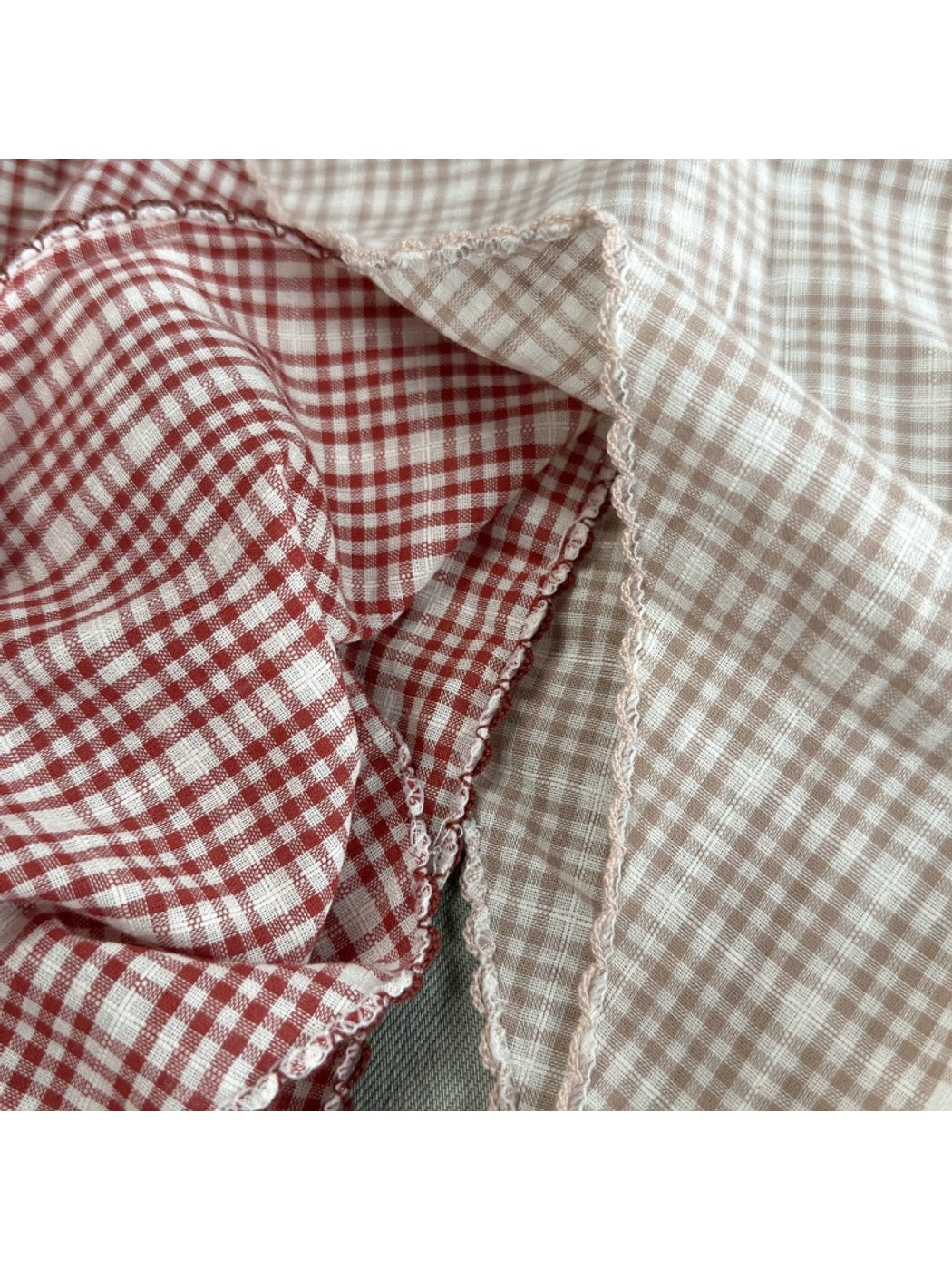 Scarvii - Simple Plaid Fashion Triangle Scarf