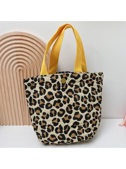 Cosbai - Animal Print Mini Tote Bag detail view 5