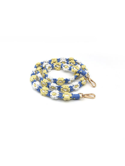 Koco Crochet Daisy Phone Lanyard & Keychain for gift accessory