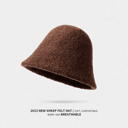 Haila - Elegant Fall And Winter Bucket Hat