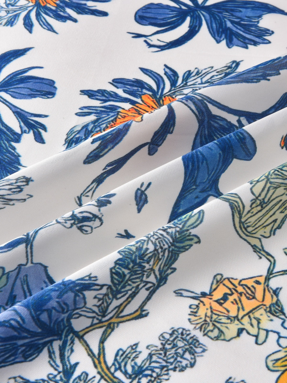 Scarvii - Vintage Botanical Border Square Scarf