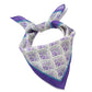 Scarvii - Vintage Classic Floral Print Square Scarf Bandana
