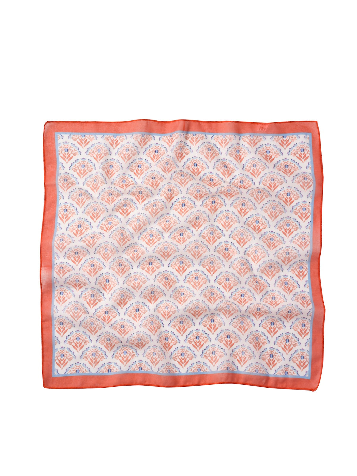 Scarvii - Vintage Classic Floral Print Square Scarf Bandana