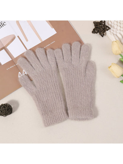 Gloving - Solid Color Touchscreen Winter Gloves