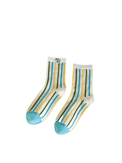 Rufia - Sailor Cartoon Crew Socks